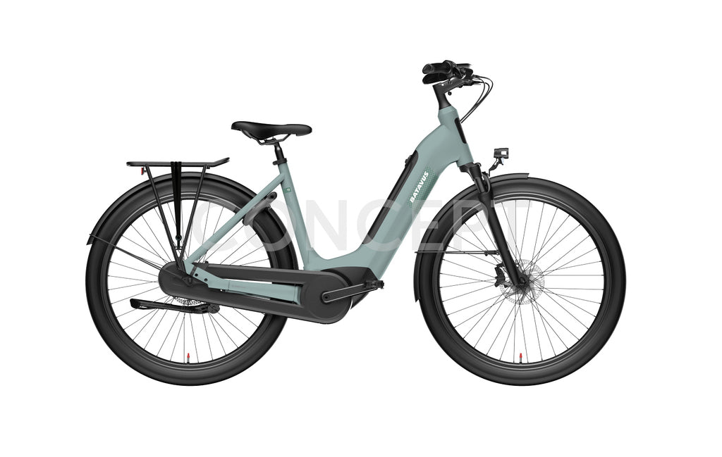 Batavus Altura PT Incl. 500wh Dames 7 Grey Turquoise matt